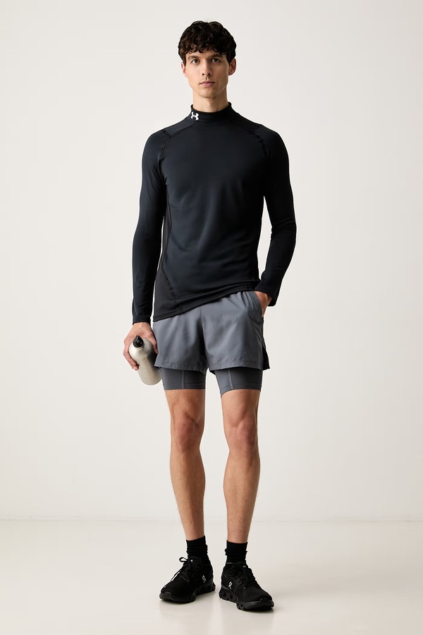 Спортивні шорти чоловічі Under Armour LAUNCH колір сірий фото 2