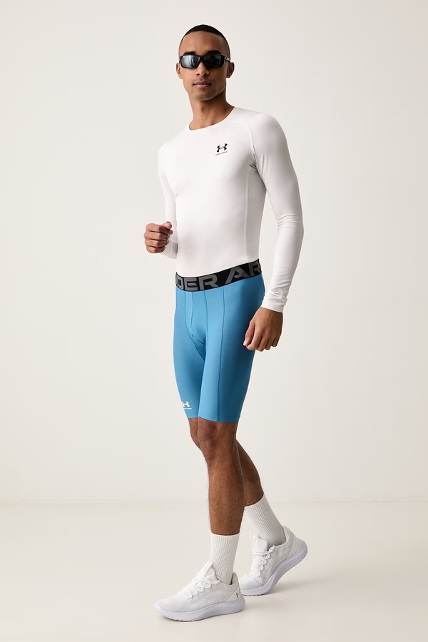 Спортивні шорти чоловічі Under Armour HG Armour колір блакитний фото 2