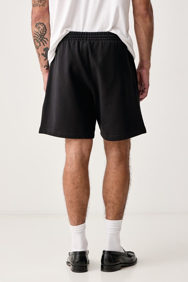 Трикотажні шорти чоловічі з бавовною adidas Originals Essentials колір чорний фото 2