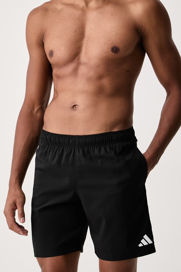 Шорти для купання чоловічі adidas Essentials колір чорний