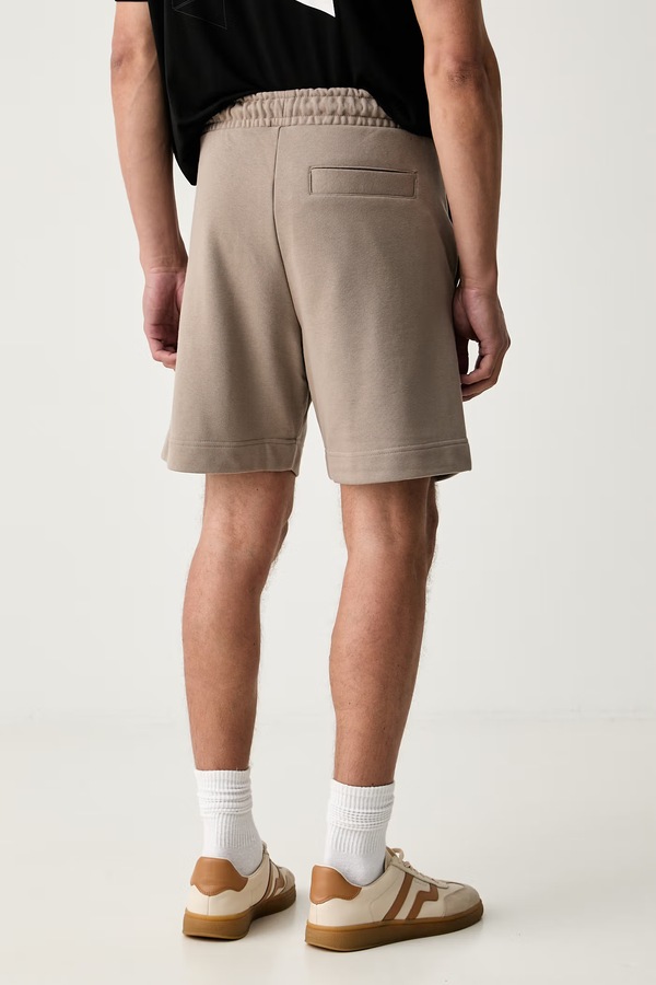 Трикотажні шорти чоловічі з бавовною BOSS Green JT_Shorts колір зелений фото 2