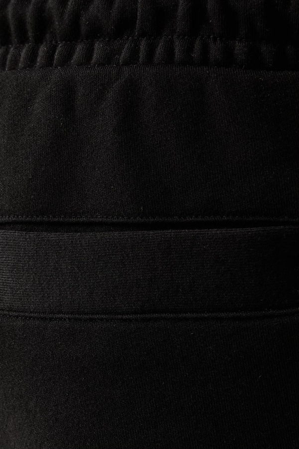 Трикотажні шорти чоловічі з бавовною BOSS Green JT_Shorts колір чорний фото 4