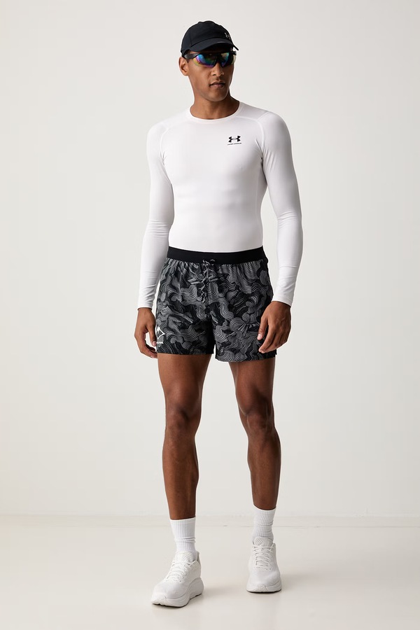 Спортивні шорти чоловічі Asics FUJITRAIL ALL OVER PRINT 5IN SHORT колір чорний