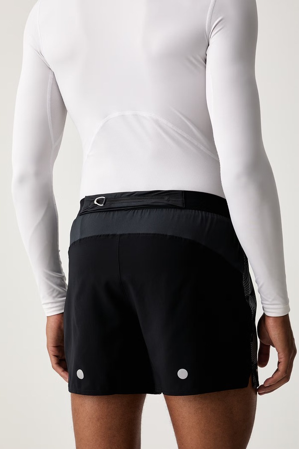Спортивні шорти чоловічі Asics FUJITRAIL ALL OVER PRINT 5IN SHORT колір чорний фото 2