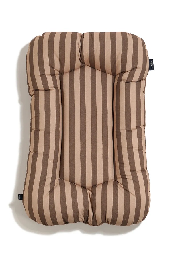 Кокон для немовлят La Millou STRIPES BROWN колір коричневий