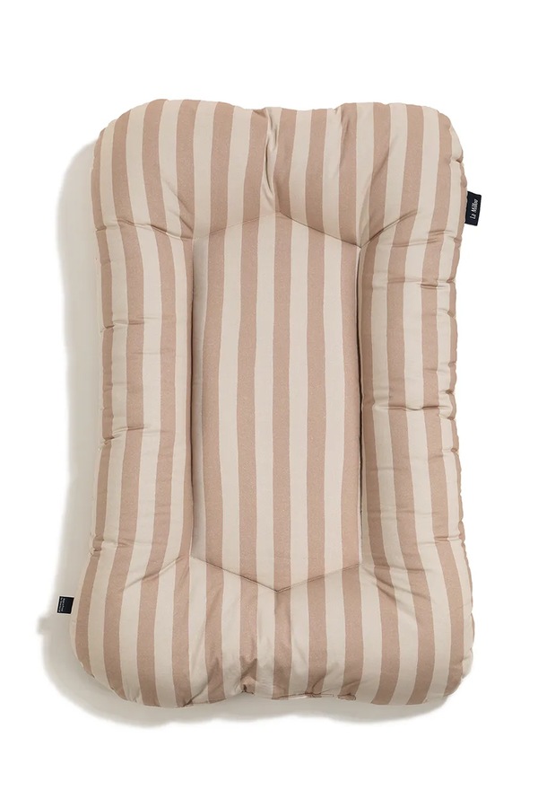Кокон для немовлят La Millou STRIPES BEIGE колір бежевий