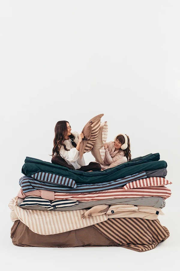 Плед La Millou STRIPES BEIGE колір бежевий фото 2