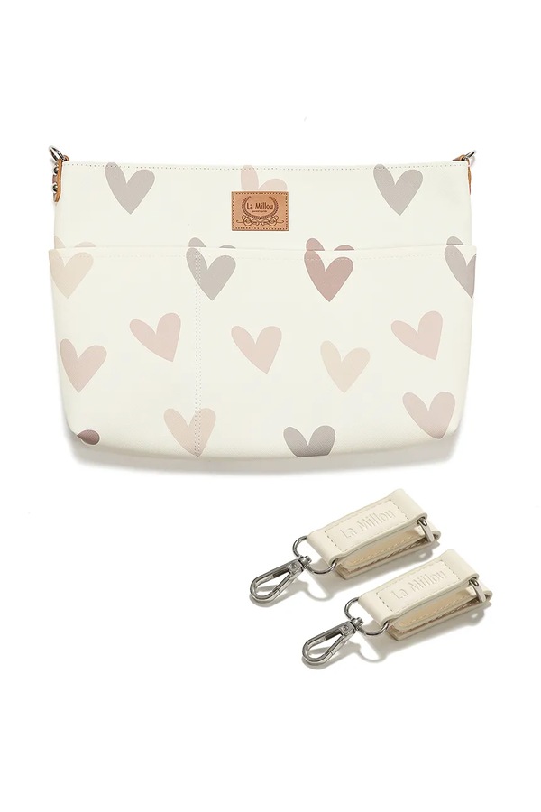 Сумка для візка La Millou HEARTBEAT BEIGE колір бежевий