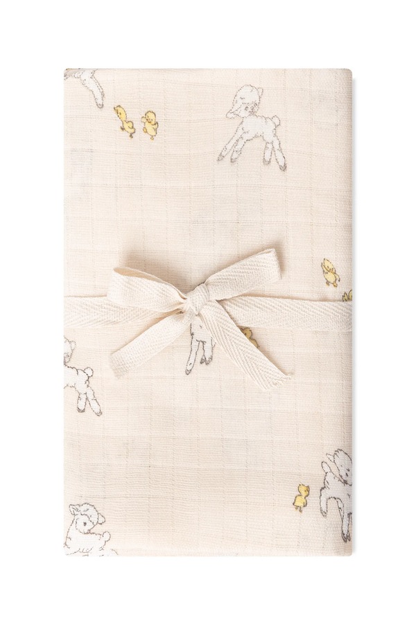 Бавовняний That's mine Jana muslin swaddle колір бежевий