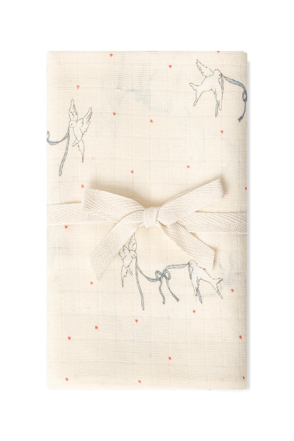 Бавовняний That's mine Jana muslin swaddle колір бежевий