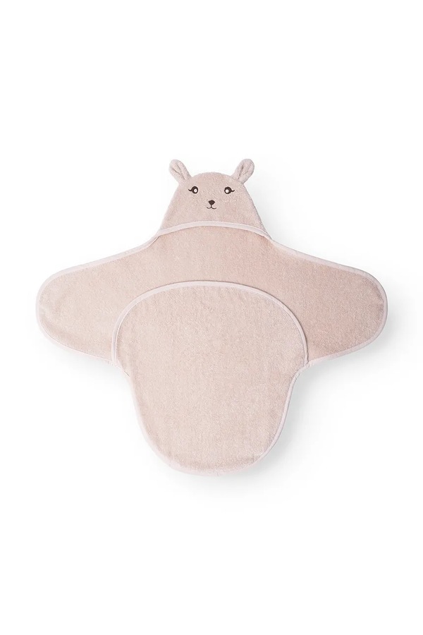 Рушник бавовняний That's mine Moly towel swaddle колір бежевий фото 2