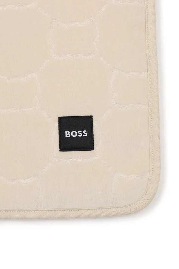 Ковдрочка для немовлят з бавовною BOSS колір бежевий фото 3