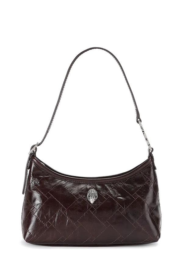 Сумочка жіноча шкіряна Kurt Geiger London Kurt Sling колір коричневий