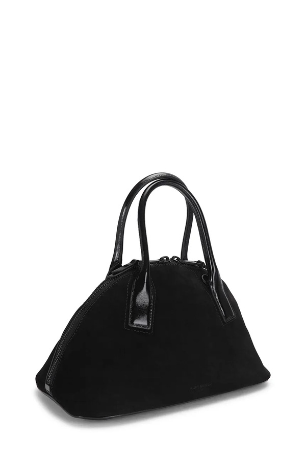 Сумочка жіноча замшева Kurt Geiger London Sloane колір чорний фото 3