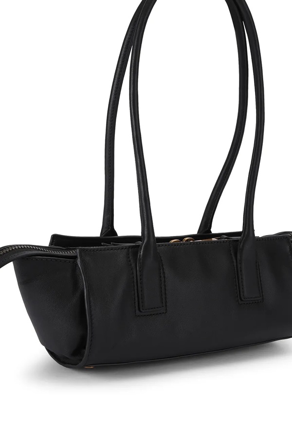 Сумка baguette жіноча шкіряна Kurt Geiger London Sloane колір чорний фото 3