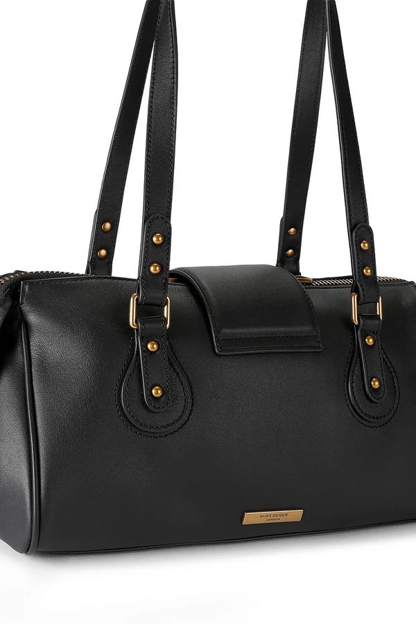 Сумочка жіноча шкіряна Kurt Geiger London Marylebone колір чорний фото 3