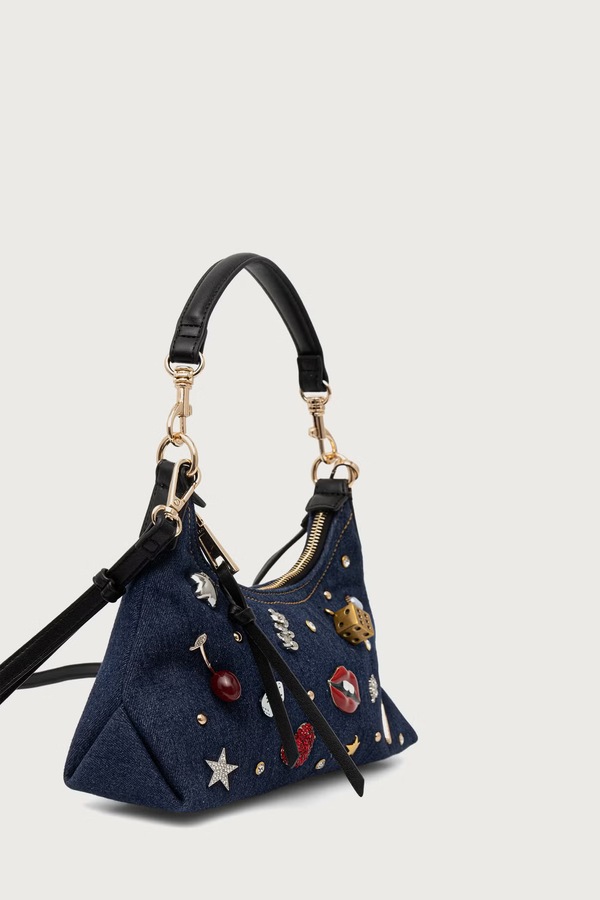 Сумка крос-боді жіноча Aldo LUCKYGIRL колір темно-синій фото 2