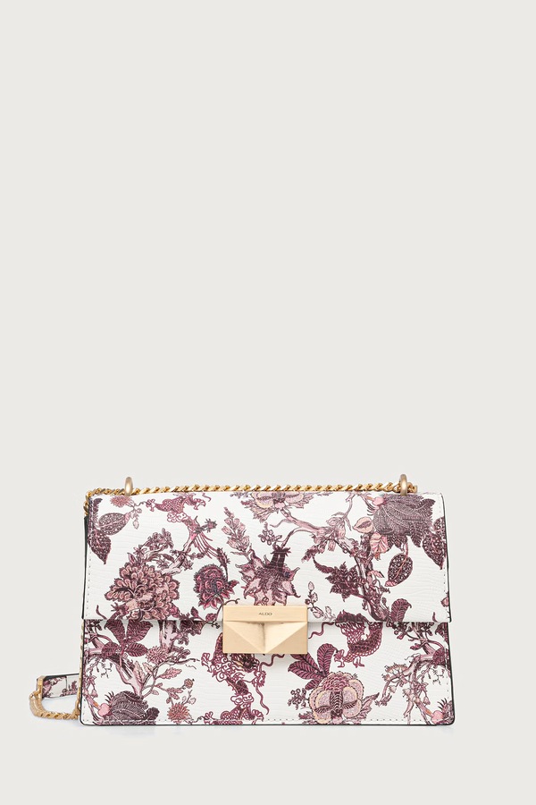 Сумка крос-боді жіноча зі штучної шкіри Aldo MELI колір білий