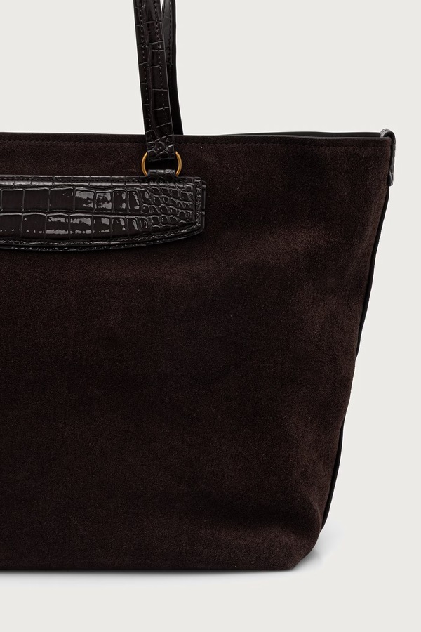 Сумка-тоут жіноча замшева MICHAEL Michael Kors колір коричневий фото 3