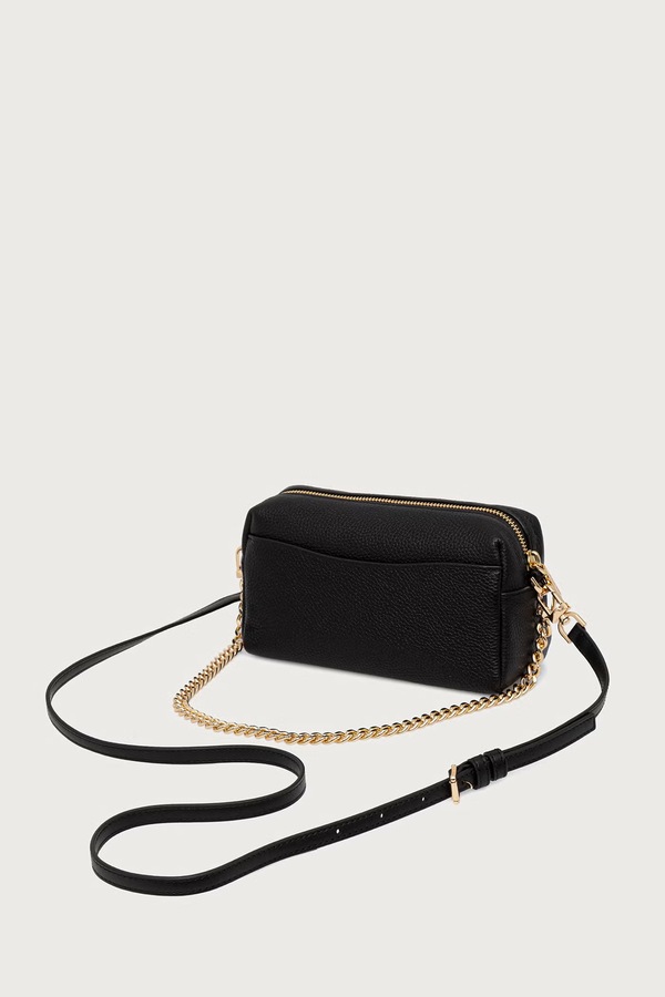 Сумка крос-боді жіноча шкіряна MICHAEL Michael Kors BRYANT колір чорний фото 3