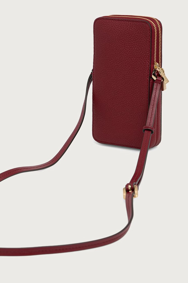 Сумка крос-боді жіноча шкіряна MICHAEL Michael Kors колір червоний фото 3
