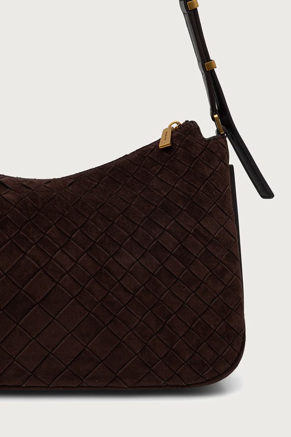 Сумочка жіноча замшева MICHAEL Michael Kors NOLITA колір коричневий фото 3