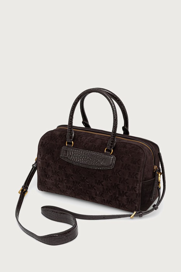 Сумочка жіноча замшева MICHAEL Michael Kors колір коричневий фото 3