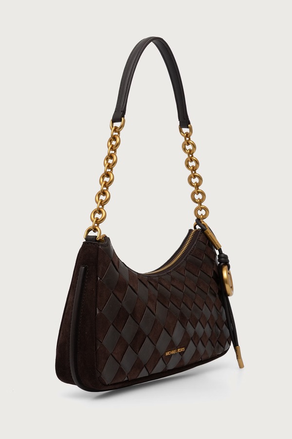 Сумочка hobo жіноча шкіряна MICHAEL Michael Kors NOLITA колір коричневий фото 2