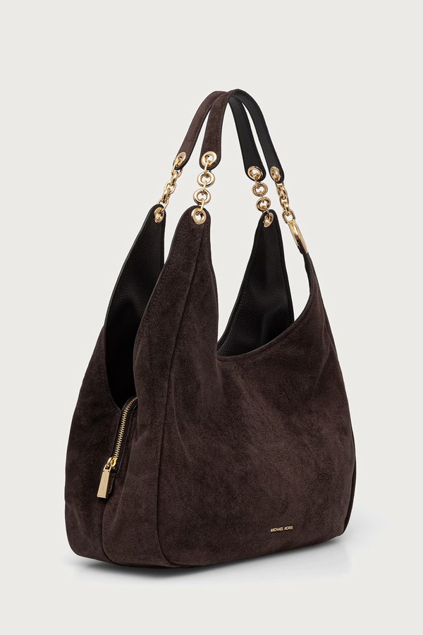 Сумка-шопер жіноча замшева MICHAEL Michael Kors ELLIE колір коричневий фото 2