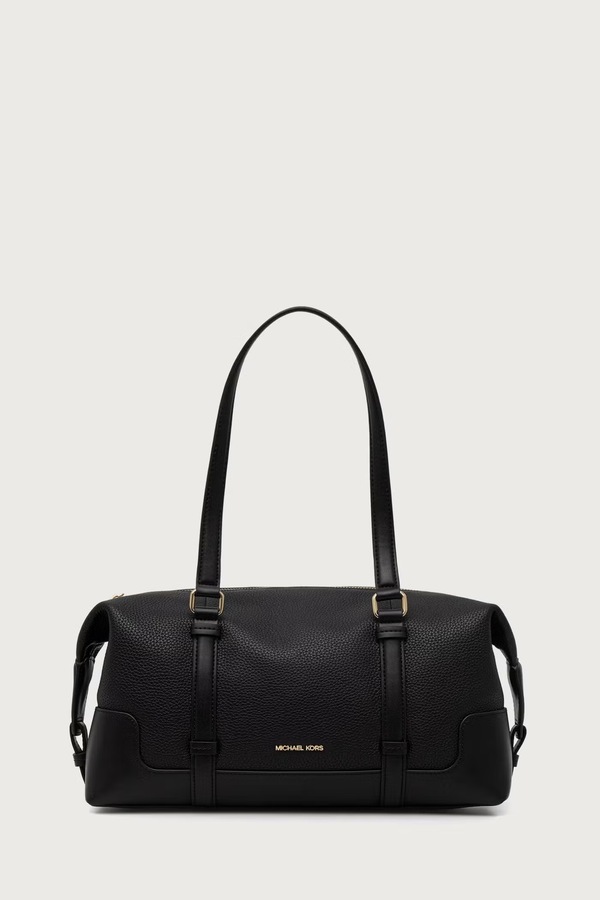Сумка-шопер жіноча шкіряна MICHAEL Michael Kors TEDDI колір чорний