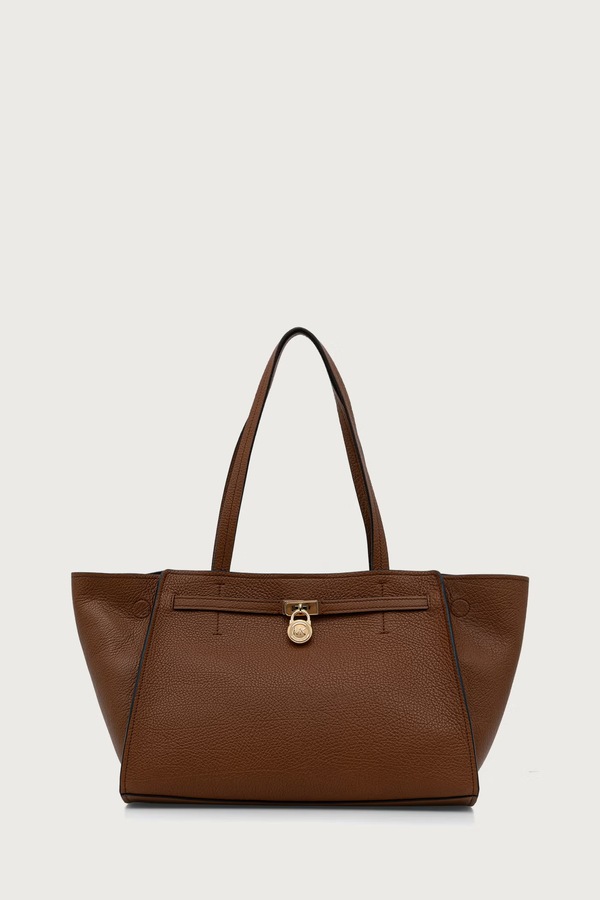 Сумка-шопер жіноча шкіряна MICHAEL Michael Kors HAMILTON MODERNE колір коричневий