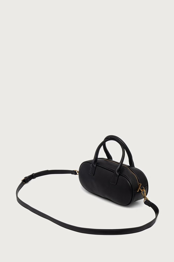 Сумка baguette зі штучної шкіри Scotch & Soda колір чорний фото 3