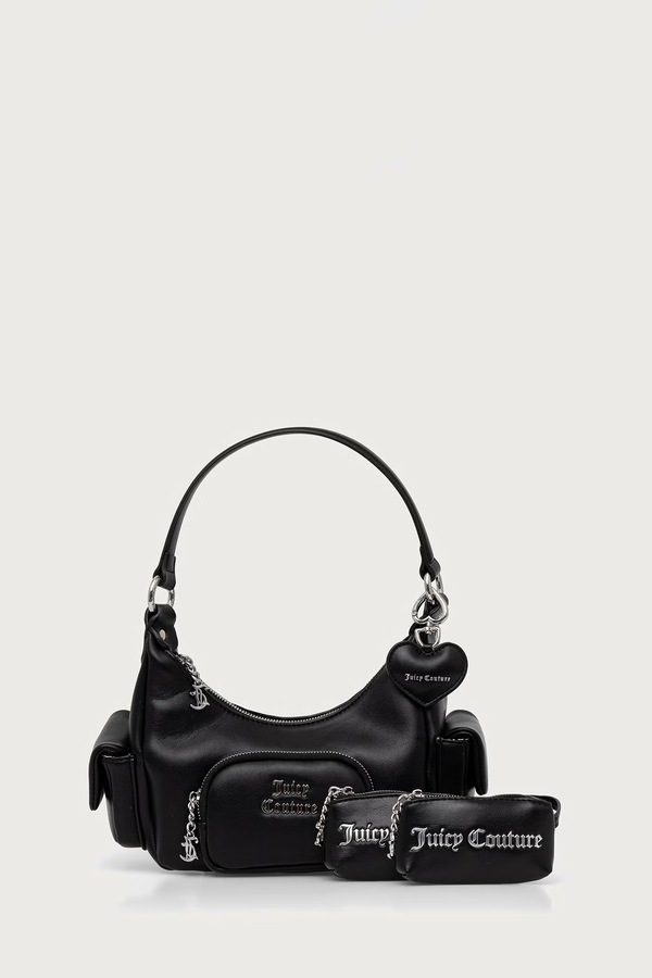 Сумочка hobo жіноча зі штучної шкіри Juicy Couture ASHLEY колір чорний
