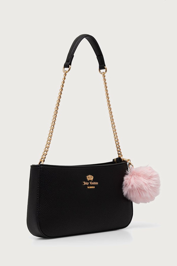 Сумка крос-боді жіноча Juicy Couture MAGGIE колір чорний фото 2