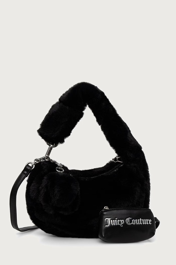 Сумочка hobo жіноча Juicy Couture BLOSSOM колір чорний