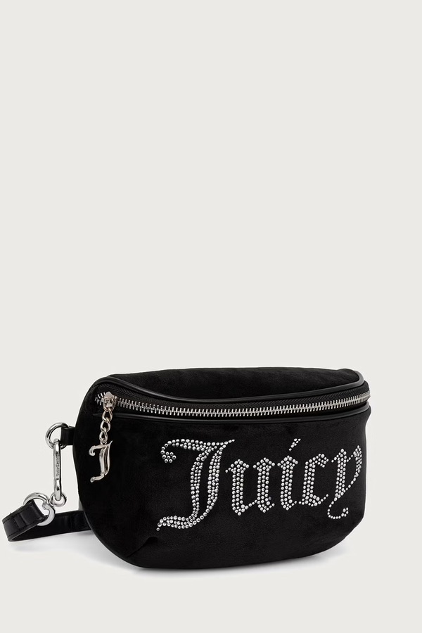 Сумка на пояс жіноча Juicy Couture KIMBERLY колір чорний фото 2