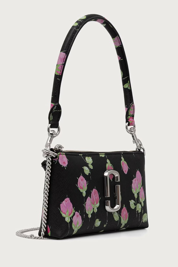 Сумка кросс-боди женская кожаная MARC JACOBS THE POCHETTE цвет черный