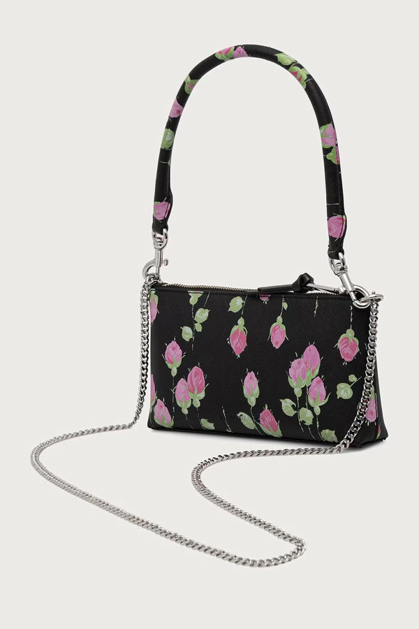 Сумка кросс-боди женская кожаная MARC JACOBS THE POCHETTE цвет черный фото 2