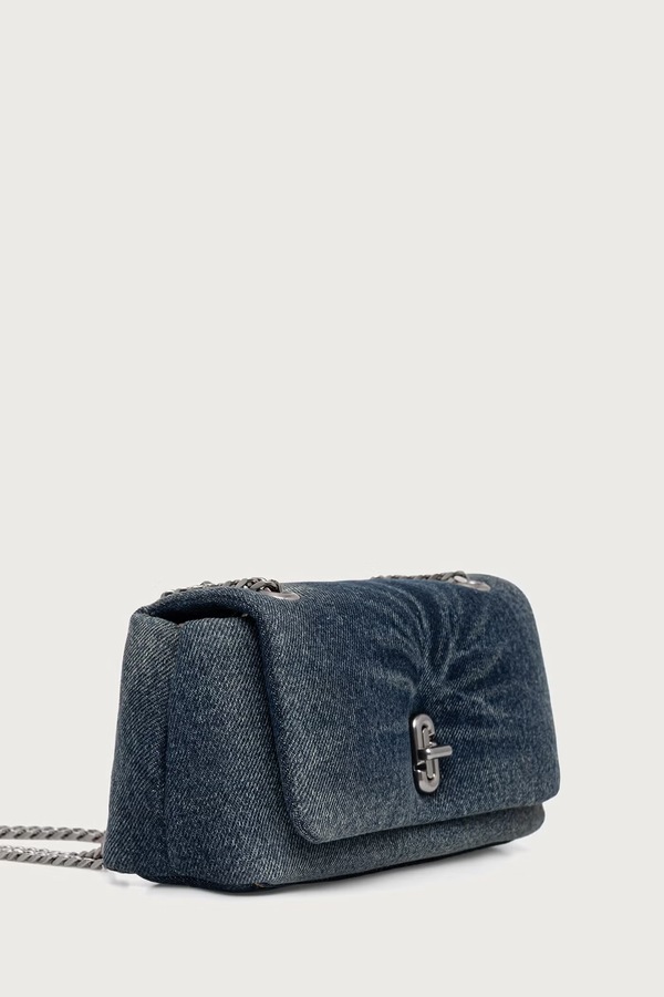Сумка крос-боді жіноча MARC JACOBS CHAIN MINI BAG колір блакитний