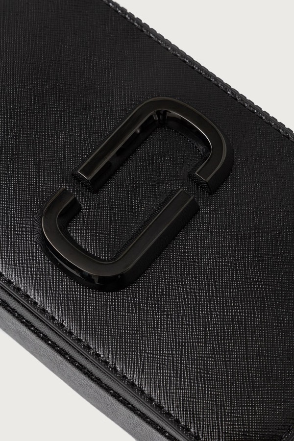 Сумка крос-боді жіноча шкіряна MARC JACOBS THE SNAPSHOT колір чорний фото 4