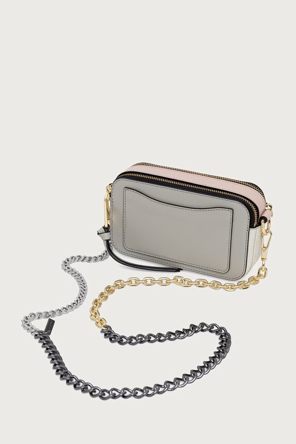 Сумка крос-боді жіноча шкіряна MARC JACOBS THE SNAPSHOT колір бежевий фото 2