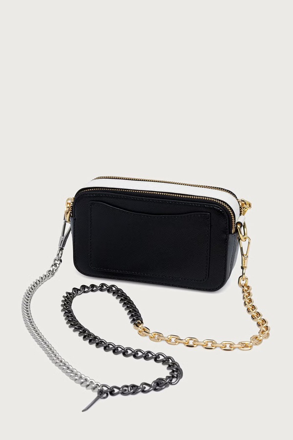 Сумка крос-боді жіноча шкіряна MARC JACOBS THE SNAPSHOT колір чорний фото 2