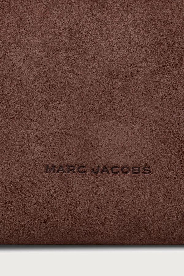 Сумка крос-боді жіноча замшева MARC JACOBS MEDIUM SHOULDER BAG колір коричневий фото 4