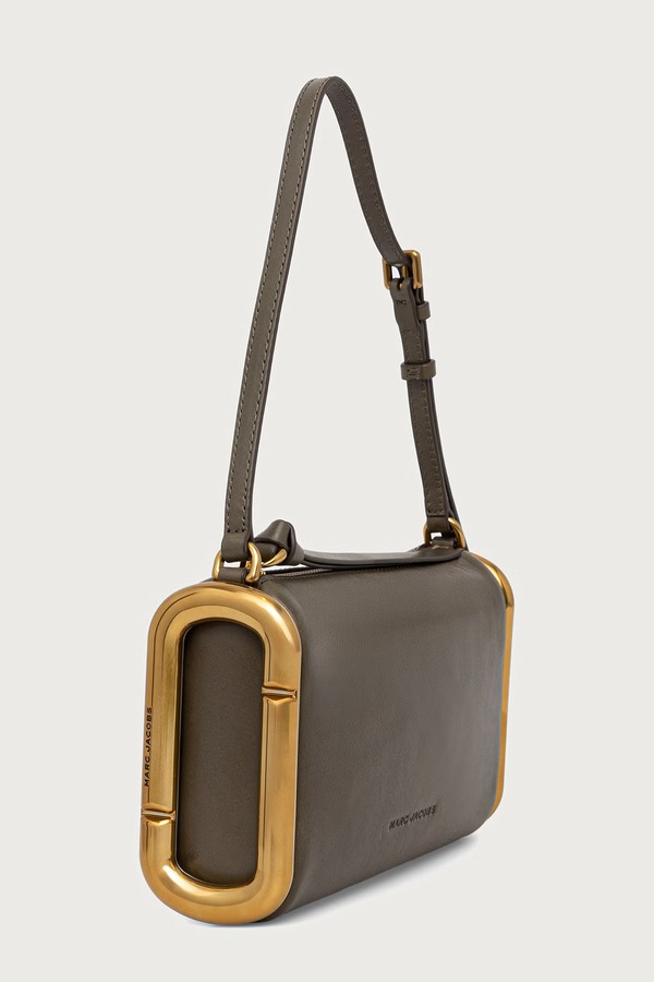 Сумочка женская кожаная MARC JACOBS SMALL SHOULDER BAG цвет зеленый