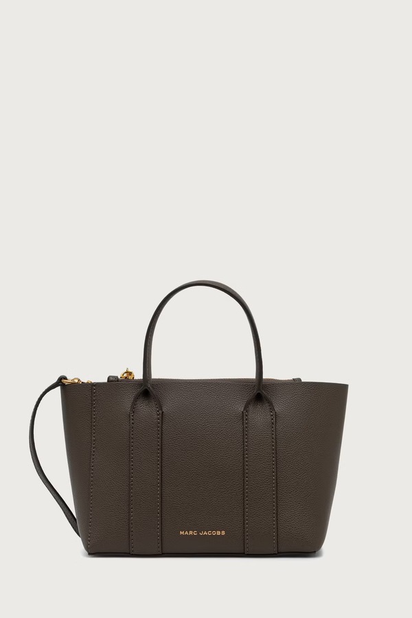 Сумка крос-боді жіноча шкіряна MARC JACOBS SCENE SMALL WORK TOTE колір зелений