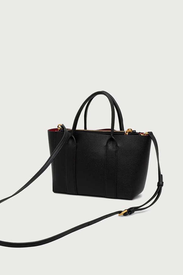 Сумка крос-боді жіноча шкіряна MARC JACOBS SMALL WORK TOTE колір чорний фото 2