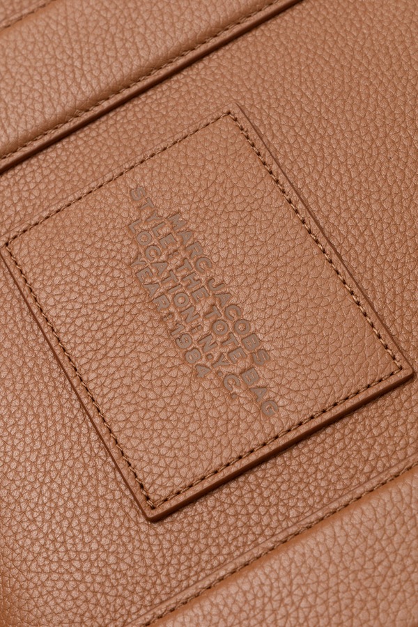 Сумка-шопер жіноча шкіряна MARC JACOBS THE LARGE TOTE колір коричневий фото 4