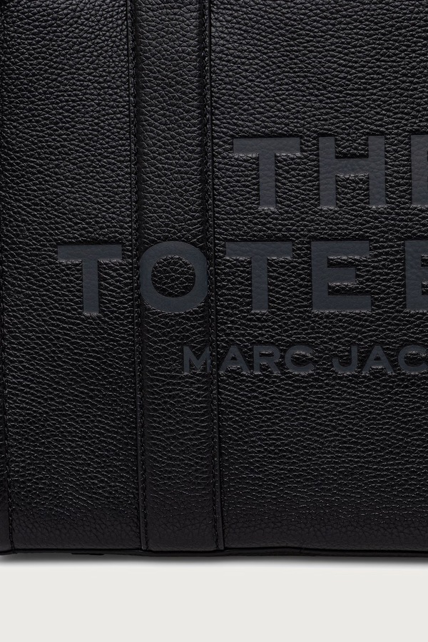Сумка крос-боді жіноча шкіряна MARC JACOBS THE MEDIUM TOTE колір чорний фото 4