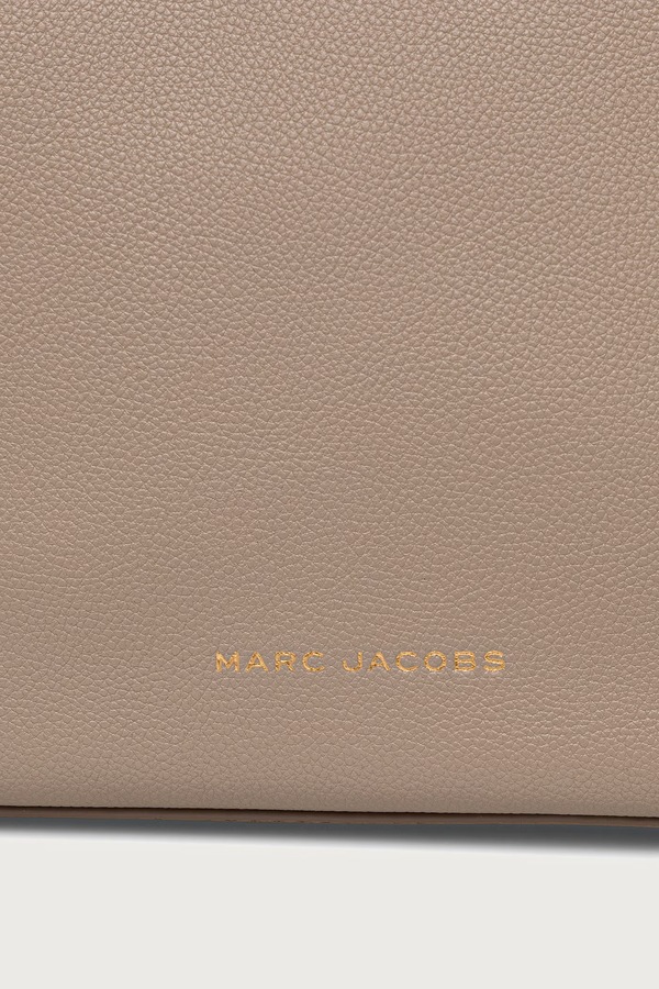 Сумка-шопер жіноча шкіряна MARC JACOBS WORK TOTE колір бежевий фото 4
