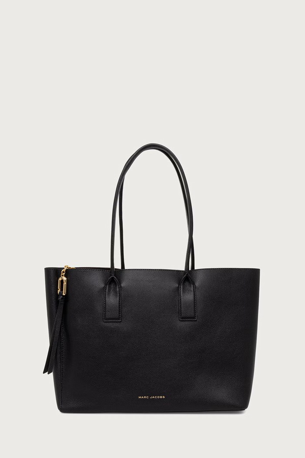 Сумка-шопер женская кожаная MARC JACOBS WORK TOTE цвет черный